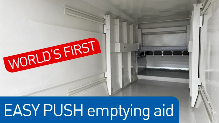 EASY PUSH emptying aid – now in series
